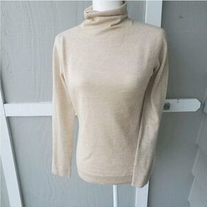 Cerruti 1881 Maglia Beige 100% Virgin Wool M